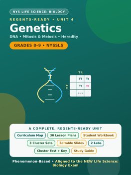 Biology Curriculum Unit 4: Inheritance & Variation | NGSS & NYS Regents