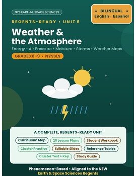 Earth & Space Science Unit 6: Weather & Atmosphere | Bilingual Spanish/ENL